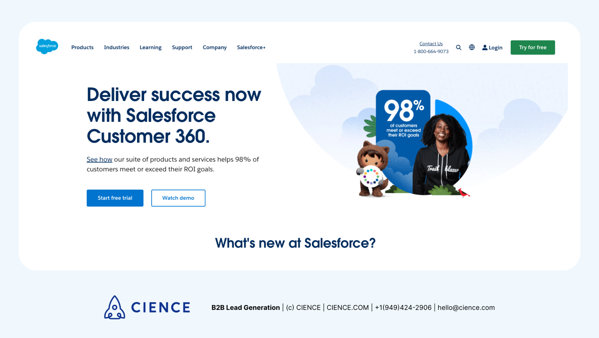 Brand Engagement Examples: Salesforce